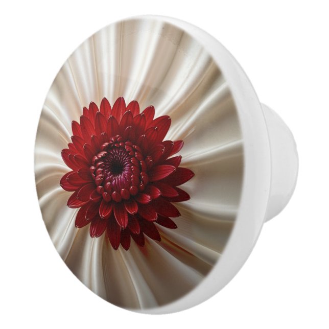 Bouton en céramique avec couleurs japanase (Droite)