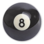 Bouton en céramique du billard 8-Ball de billards