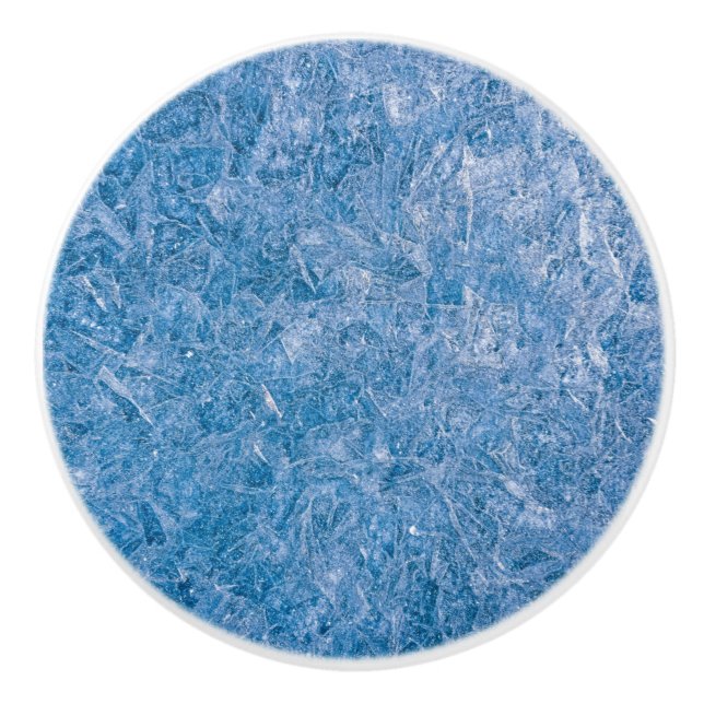 Bouton en céramique en pierre de marbre (Devant)