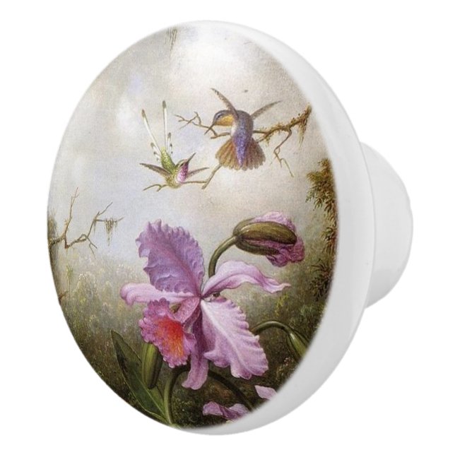Bouton floral d'animaux d'oiseaux de colibri de (Droite)