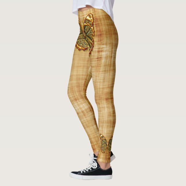 Bouton gravé 1 Options Leggings (Gauche)
