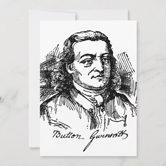 Bouton Gwinnett (Devant)