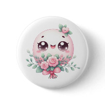 Bouton Kawaii Badge : Accessoires mignons et éléga