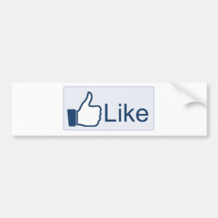 Bouton Like - Bumper Sticker