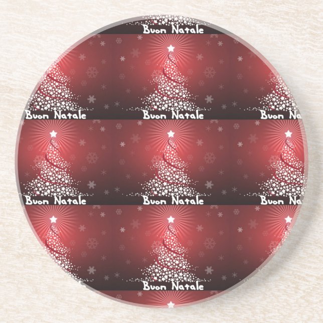 **BOUTON NATALE** DESSOUS DE VERRE EN PIERRE SANDS (Devant)