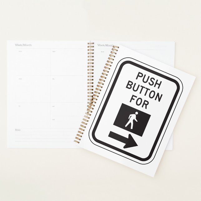 Bouton Push Pour Le Signe De Traversée Piéton De M (Créateur téléchargé)