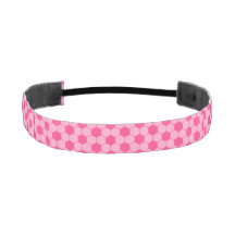 Bouton rose de soccer