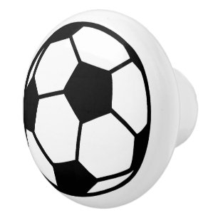 Boutons d'attraction design de balle de football p