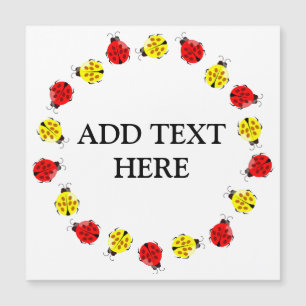 Boutons De Cartoon Mignons En Rouge Et Jaune