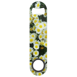 Boutons de fleurs de marguerite délicate jaune,