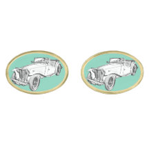 Illustration de voiture de sport antique MG décapo