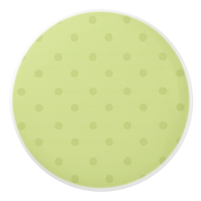 Boutons de meuble de dressing vert printemps citro (Devant)