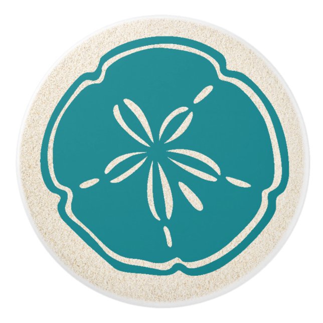 Boutons de tiroirs couleur sable de plage (Devant)