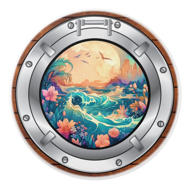 Boutons de tiroirs portatifs nautiques (Devant)