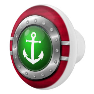 Boutons de tiroirs portatifs nautiques