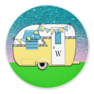 Boutons en céramique du camping