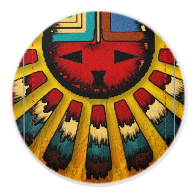 Boutons en céramique du sud-ouest (Devant)