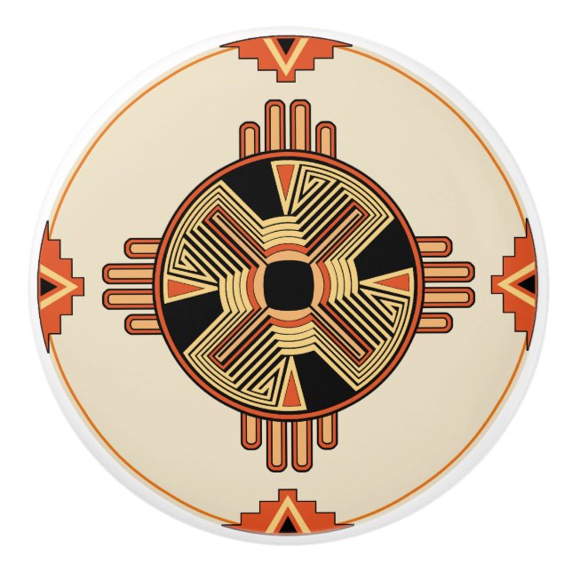 Boutons en céramique du sud-ouest (Devant)