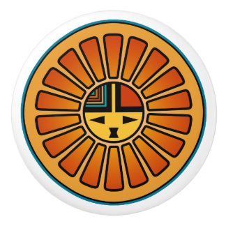 Boutons en céramique du sud-ouest