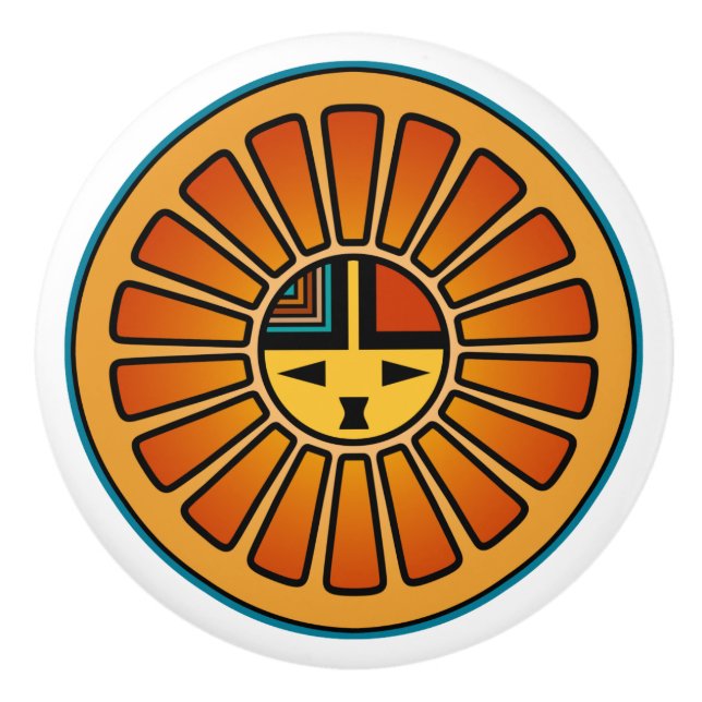 Boutons en céramique du sud-ouest (Devant)