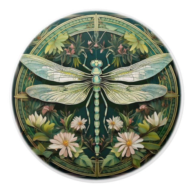 Boutons en céramique élégants (Devant)