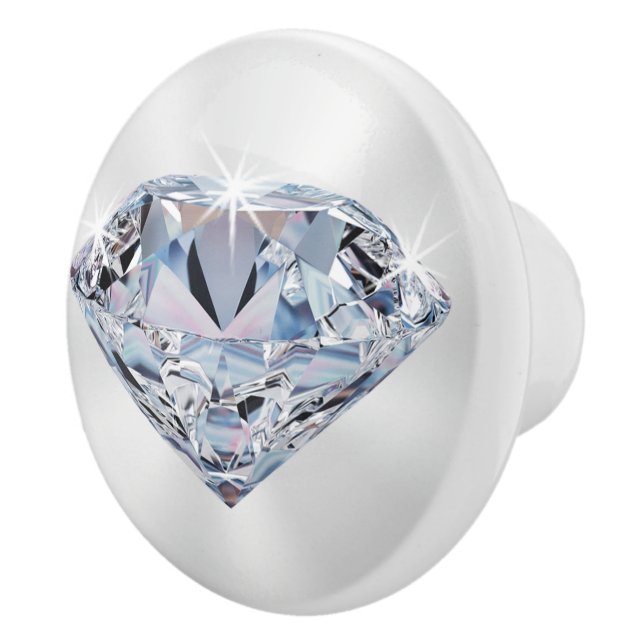 Boutons et pulls en diamant pour armoires, distrib (Droite)