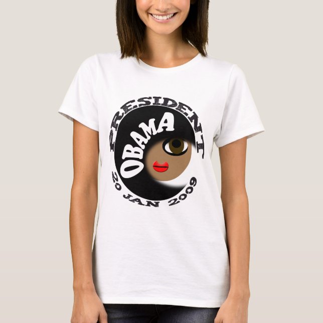 Boutons et T-shirts d'inauguration d'Obama ! (Devant)
