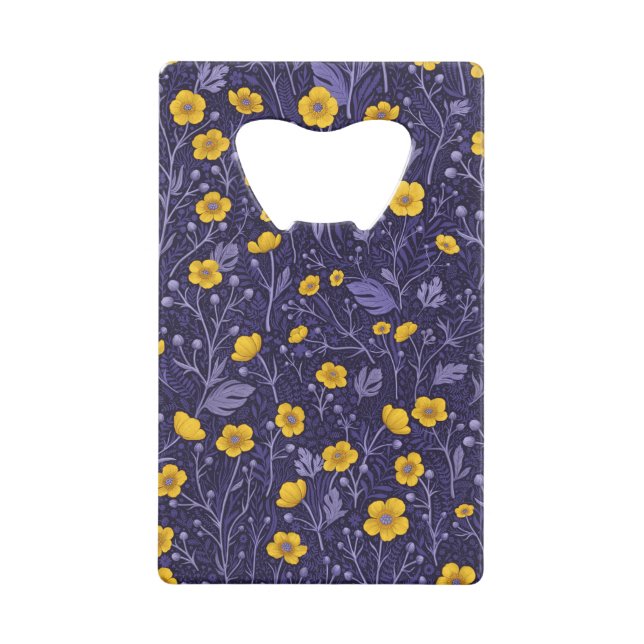 Boutons jaunes et violets (Devant)