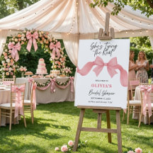 Bow Elle se marie Signe de bienvenue pour la fête 