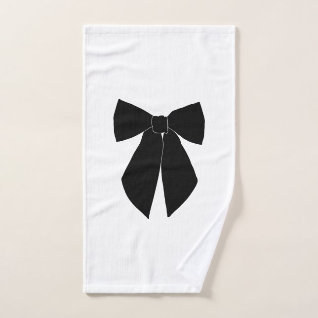 Bow noir (Serviette à main)