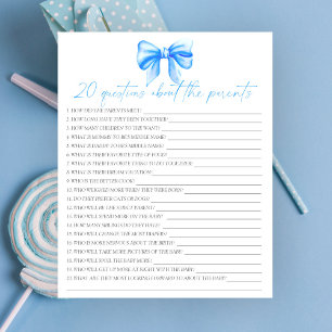 Bow - Partie   20 questions sur les Parents