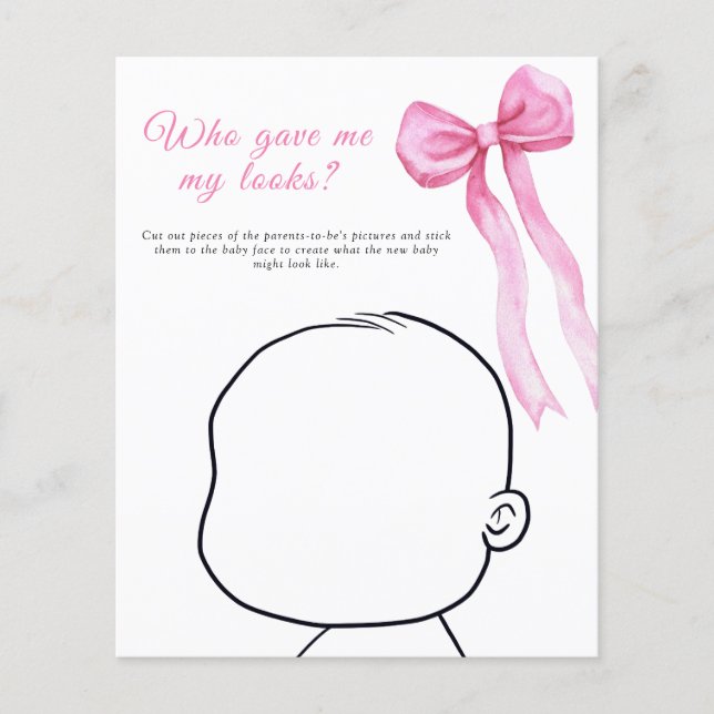 Bow - Qui m'a donné mon look baby game (Devant)