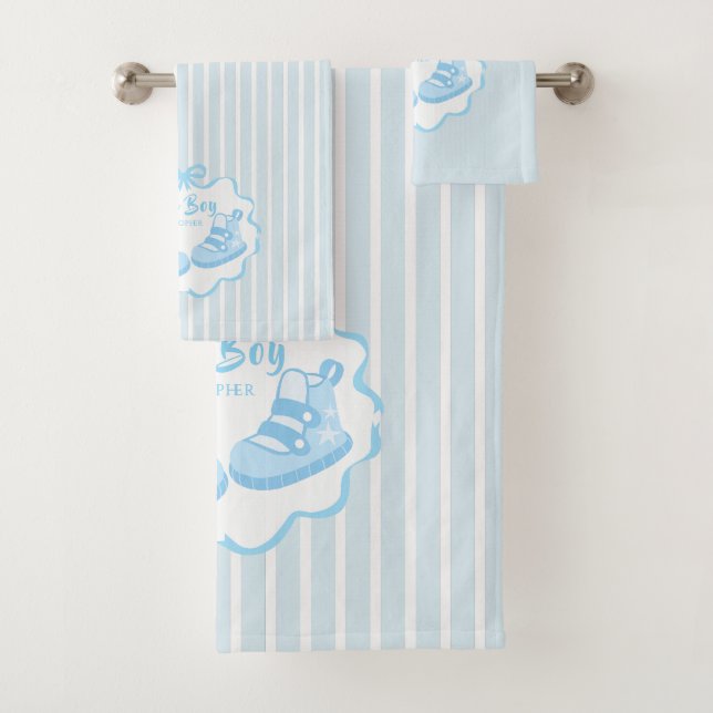 Bow Ribbon C'est un garçon (En situation)