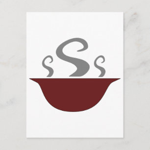 Bowl Of Steaming Soup Invitations