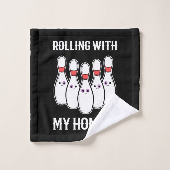Bowler Rolling Avec Mes Homies (Gant de toilette)