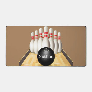 Bowling Design Desk Mat