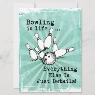 Bowling Lover cadeau, Drôle Joueur de Bowling cade