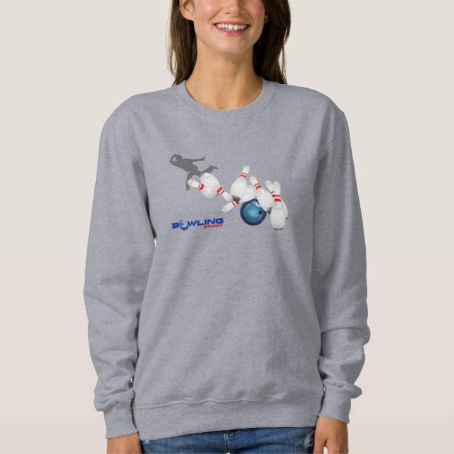 Bowling Sports | Sweatshirt des femmes (Devant)