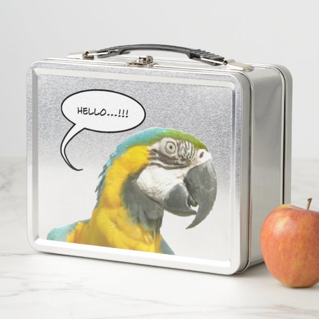 Box Amusante Boîte à lunch Parrot Talking (En situation)