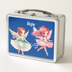 Box Ballerina avec ailes métal boîte à lunch
