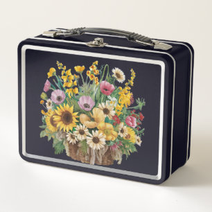 Box Boîte à lunch à motif floral