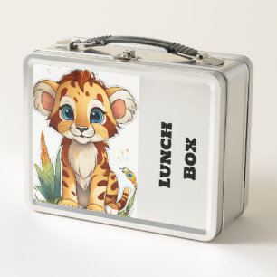 Box Boîte à lunch avec motif animalier