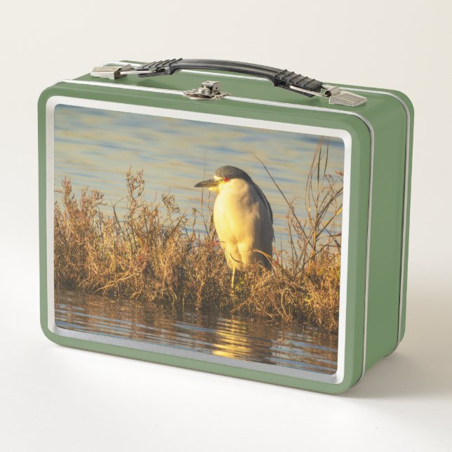 Box Boîte à lunch Bihoreau | Faune et flore de Marais  (Devant)