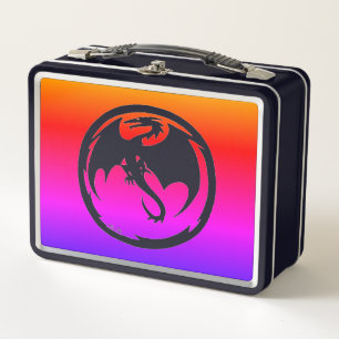 Box Boîte à lunch Black Dragon Neon
