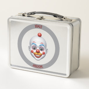Box Boîte à lunch Clown déplaisant
