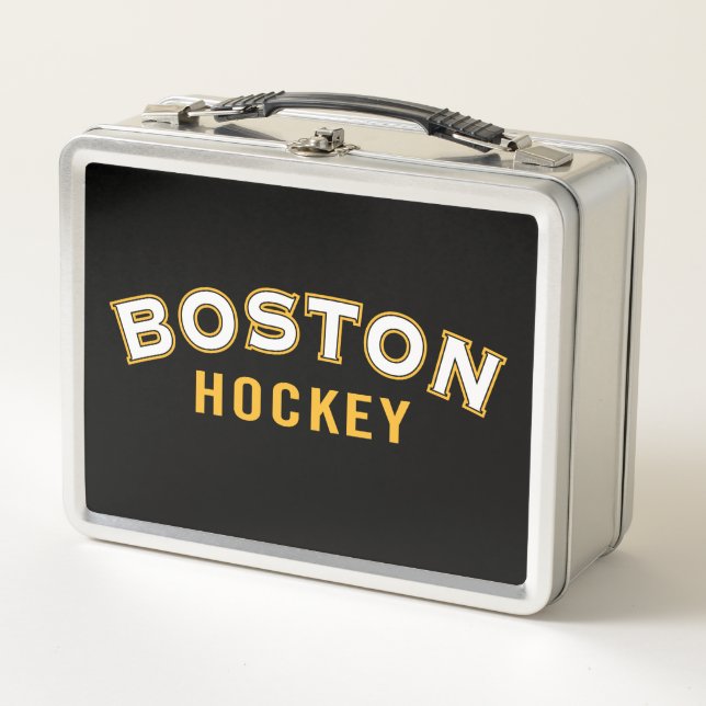 Box Boîte à lunch de hockey de Boston (Devant)