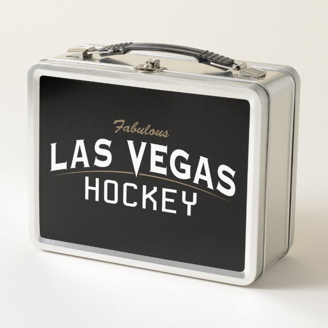 Box Boîte à lunch de hockey Las Vegas (Devant)