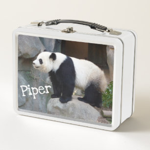 Box Boîte à lunch de l'ours de panda personnalisé