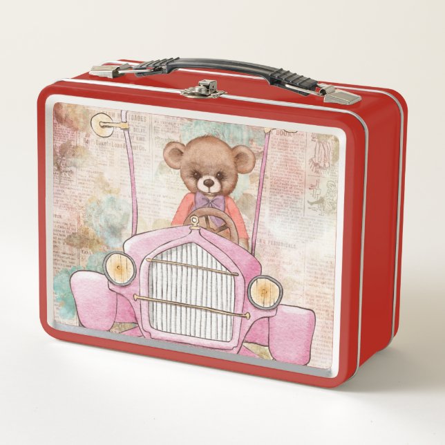 Box Boîte à lunch de l'ours en peluche (Devant)