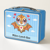 Boîte à Lunch Dinosaure Volant Personnalisée – Ajo